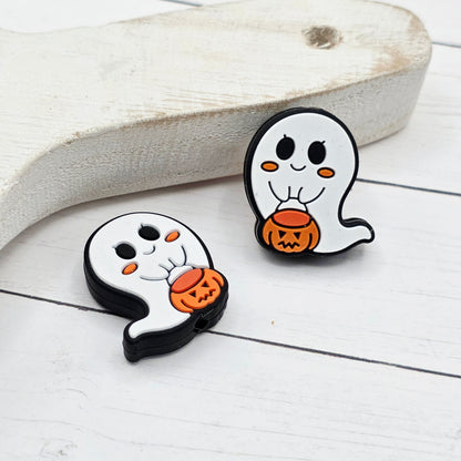 Trick or Treat Ghost Beads