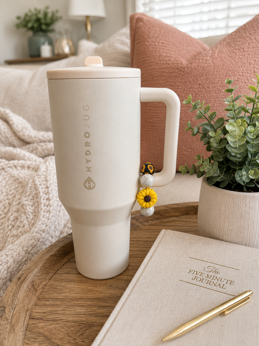 Sunflower Days Tumbler Charm