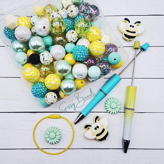 Busy Bee Bead Craft Kit ~ 107 Pieces