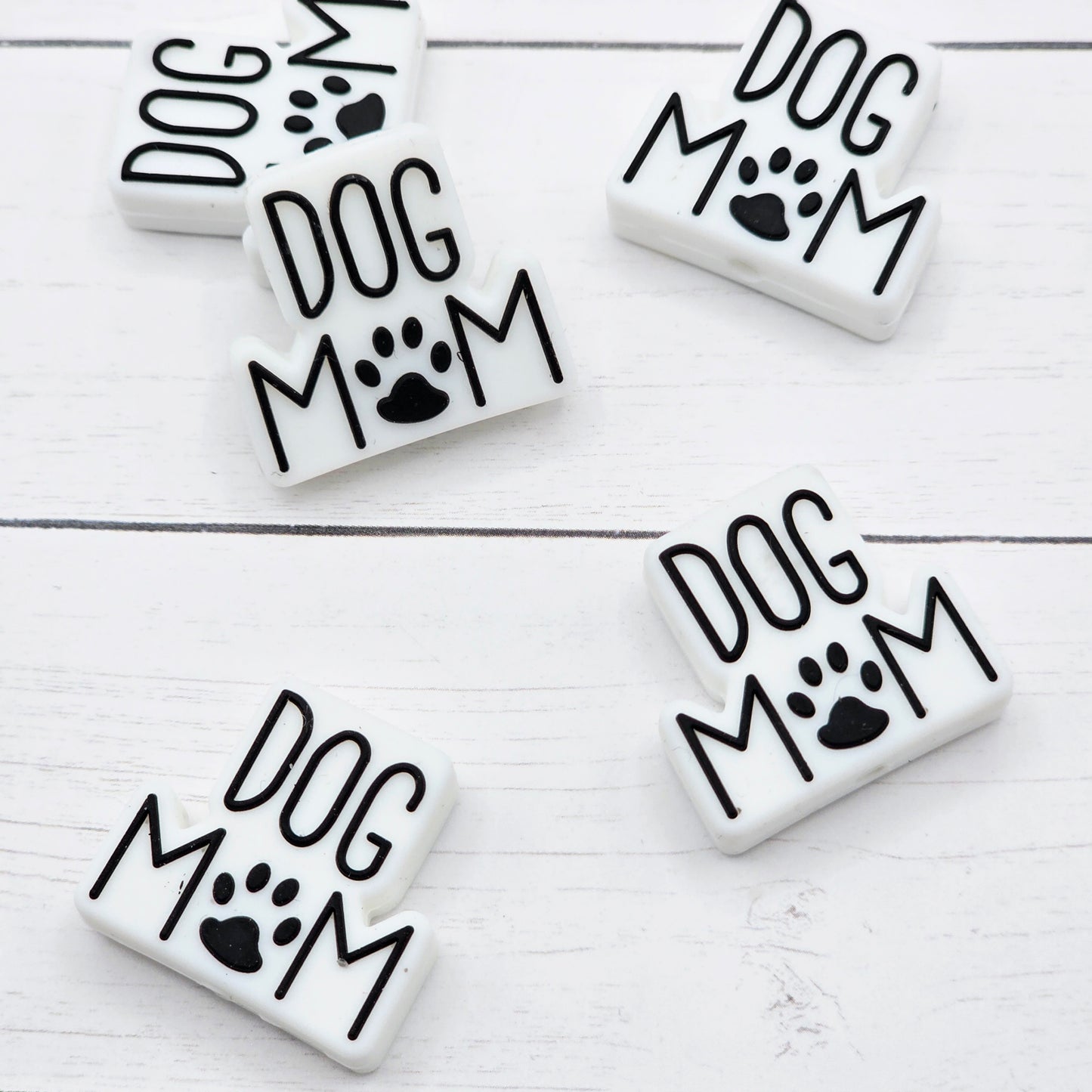 Dog Mom Silicone Beads