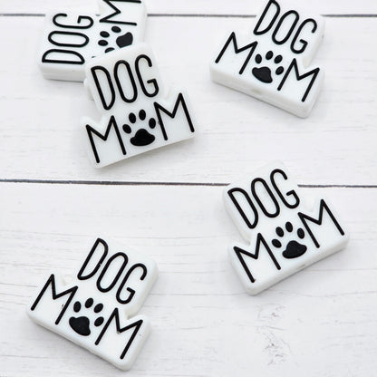 Dog Mom Silicone Beads