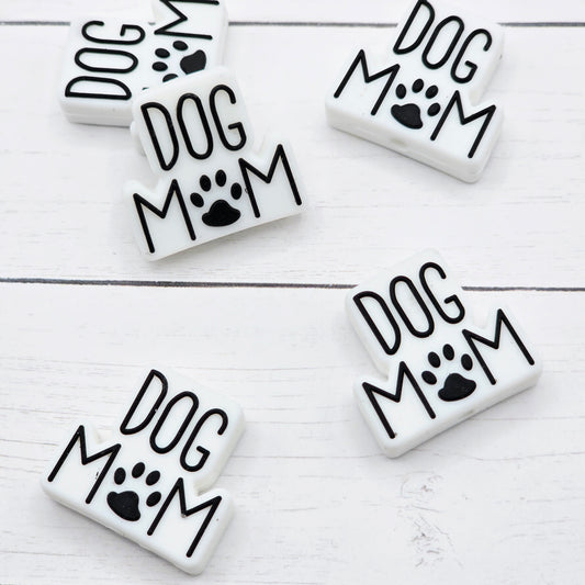 Dog Mom Silicone Beads