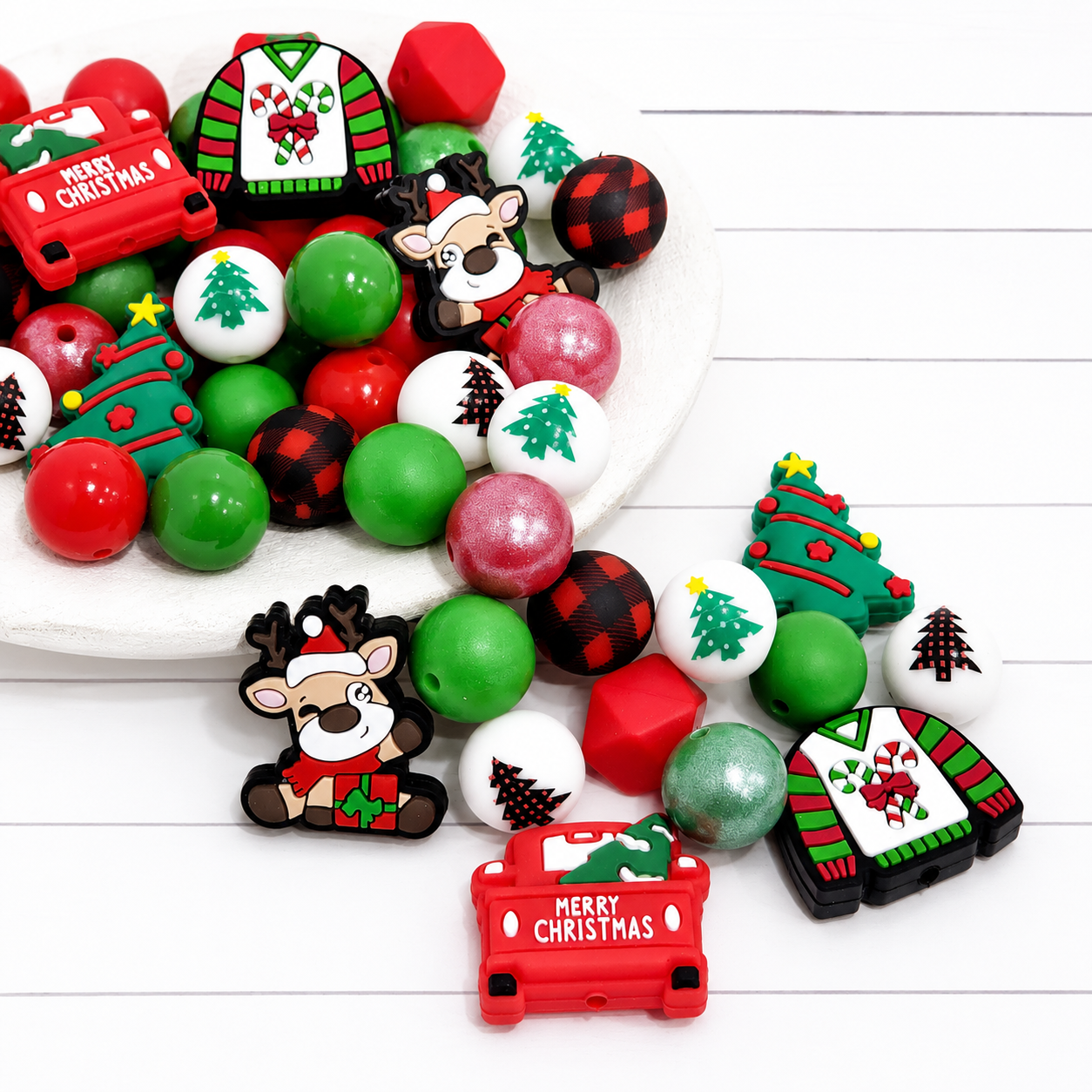 Farm Fresh Trees Bead Mix
