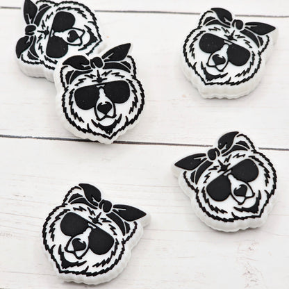 Mama Bear Focal Bead