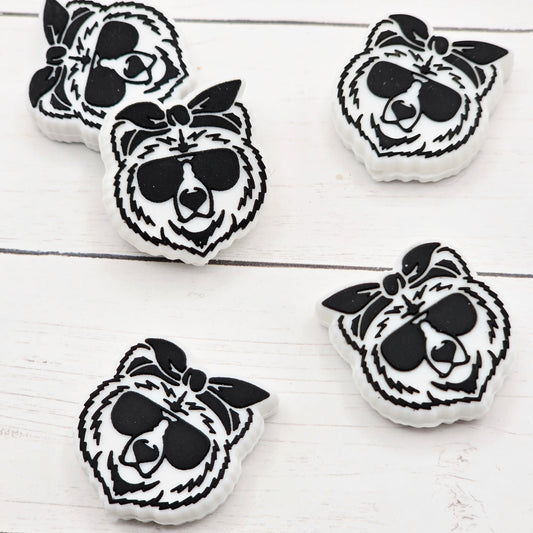 Mama Bear Focal Bead