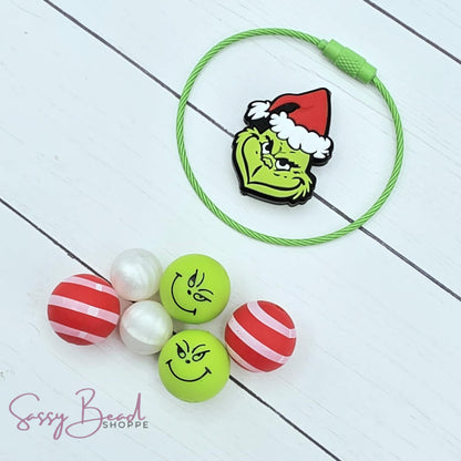 Christmas Grump Tumbler Charm Kit