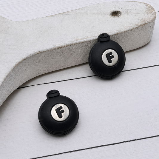 Black F Bomb Bead