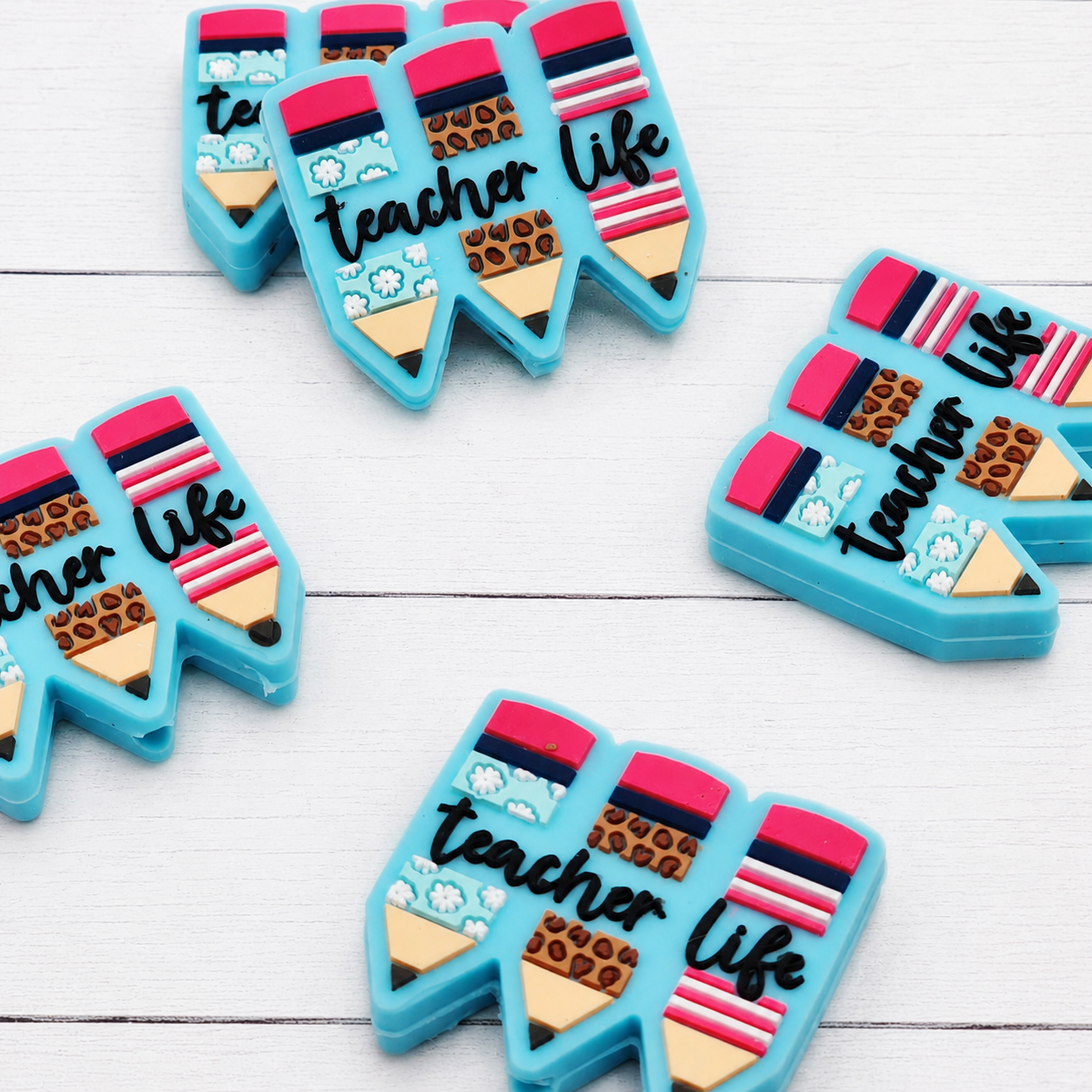 Teacher Life Focal Beads