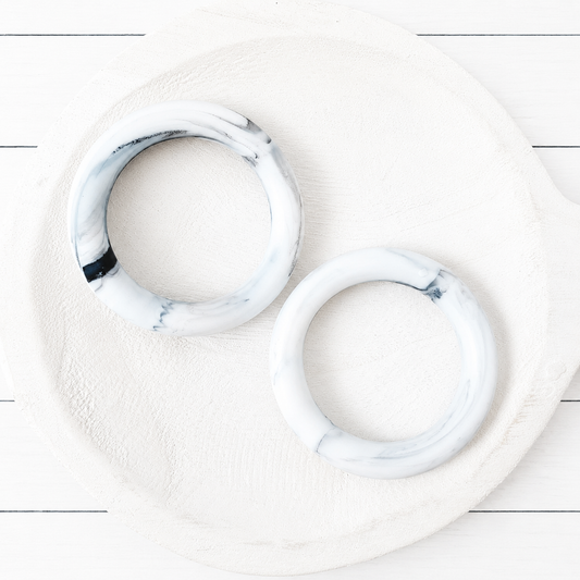 65mm Marble Silicone Ring