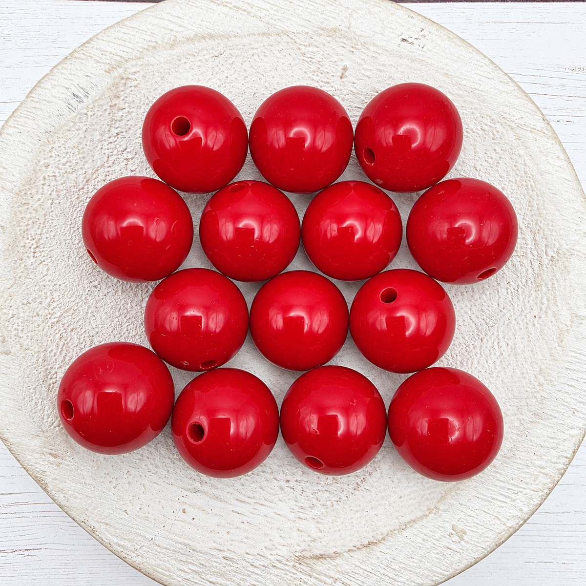 20mm Solid Color Beads