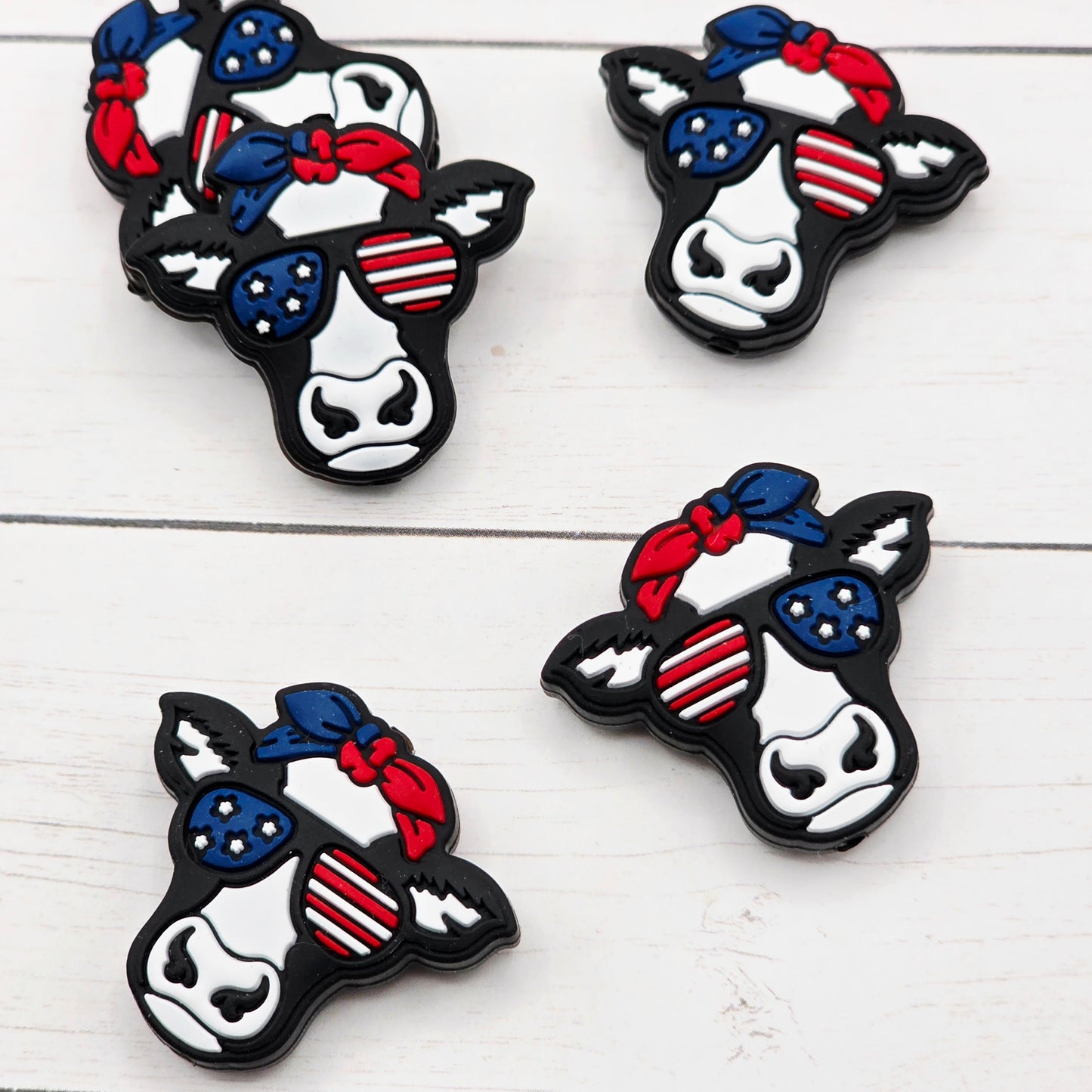USA Cow Focal Bead