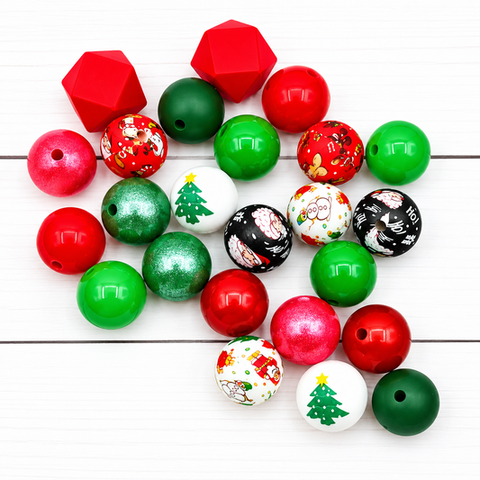 Christmas Magic Silicone Bead Mix
