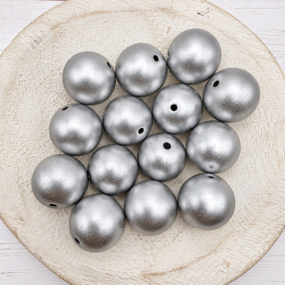 20mm Solid Color Beads
