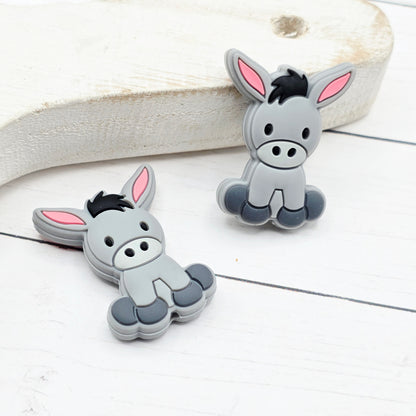Donkey Silicone Beads