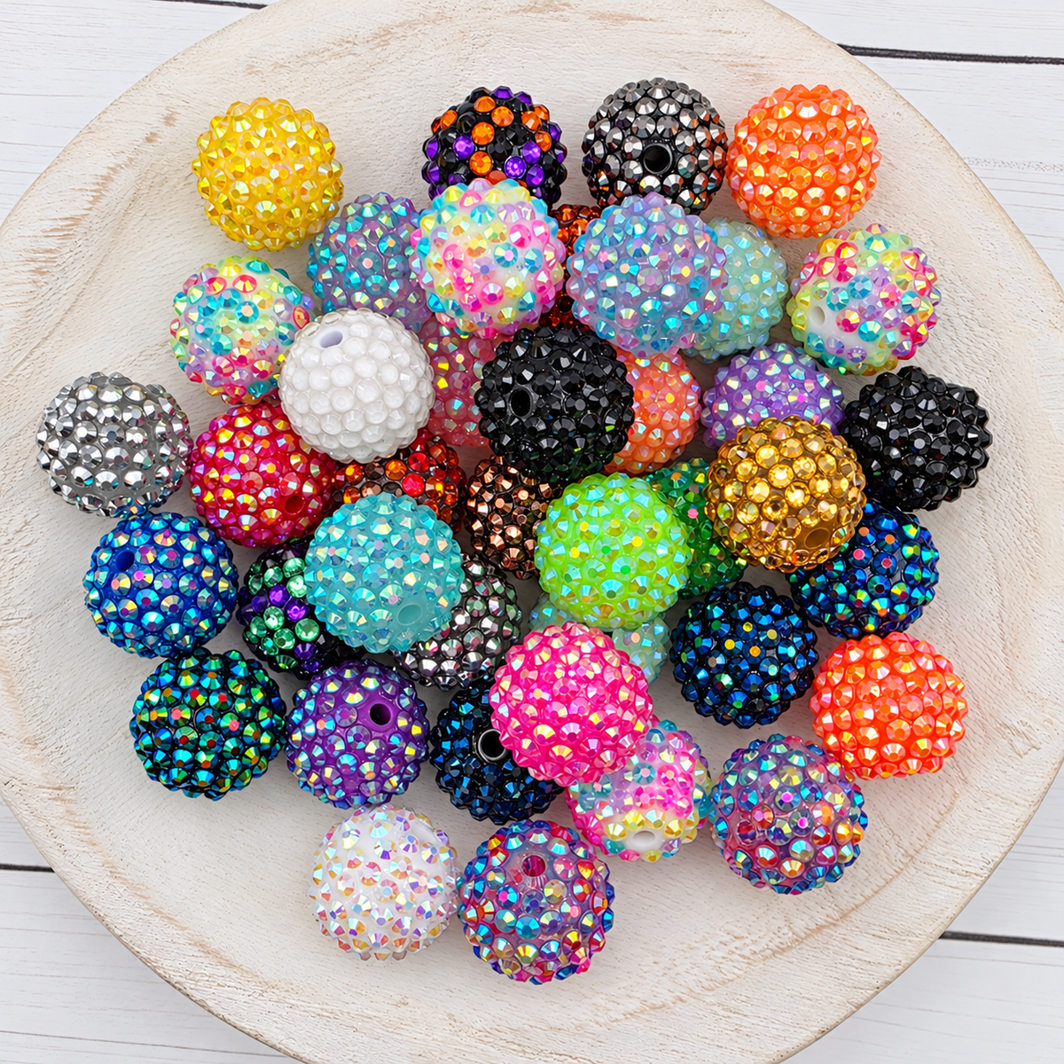 20mm Rhinestone Beads