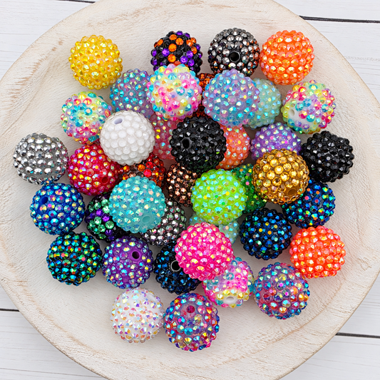 20mm Rhinestone Beads
