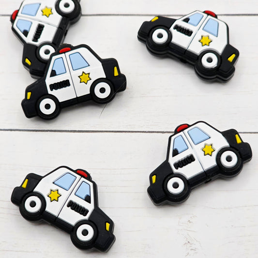 Police Car Focal Bead