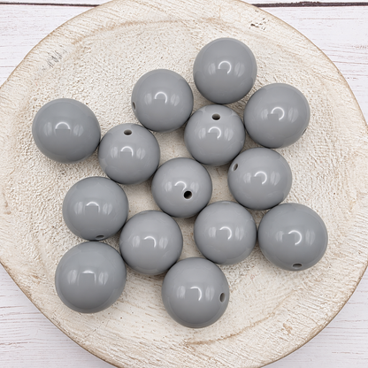 20mm Solid Color Beads