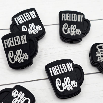 Fueled By Coffee Focal Beads