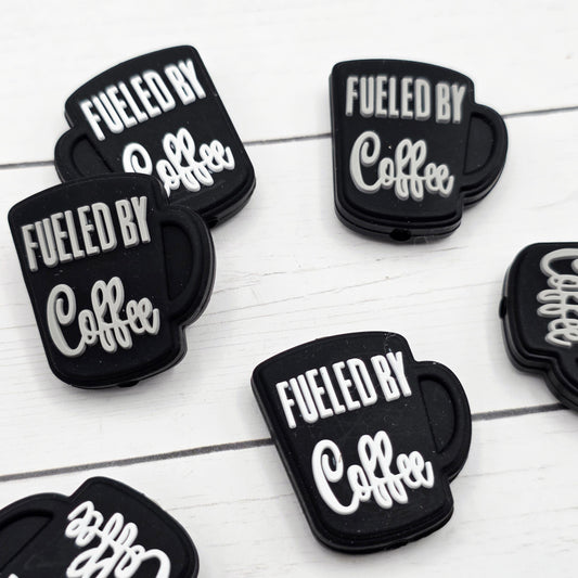 Fueled By Coffee Focal Beads
