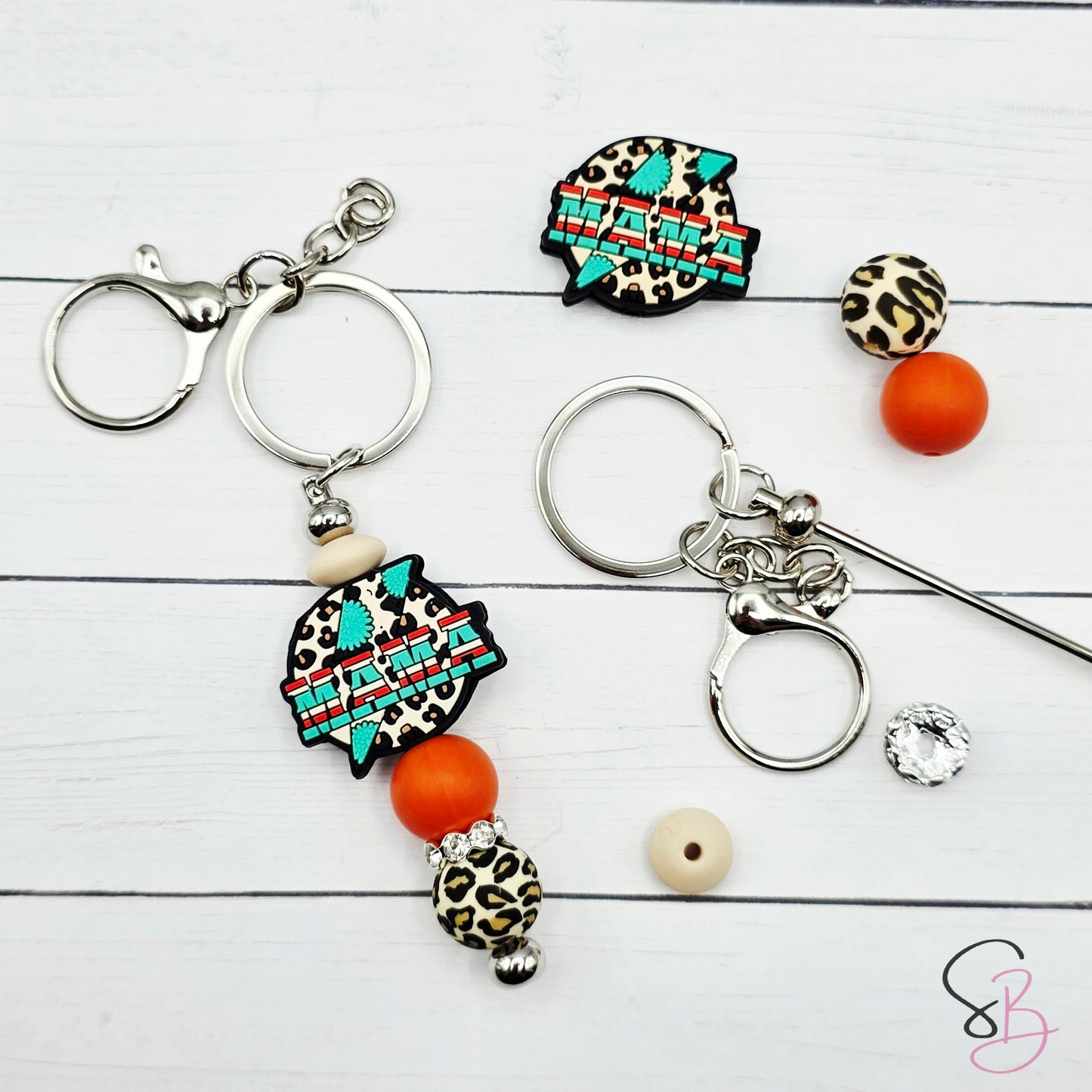 Western Beaded Keychain DIY Kit
