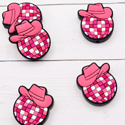 Cowgirl Disco Ball Focal Bead