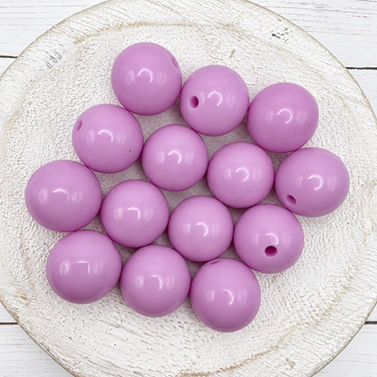 20mm Solid Color Beads