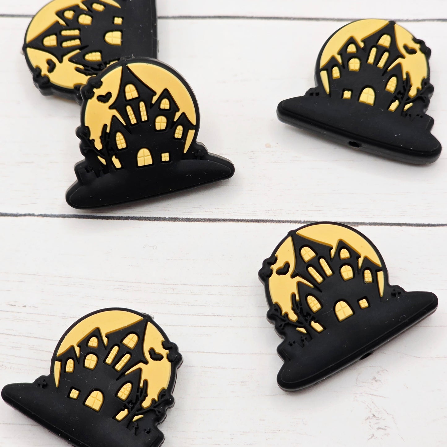 Haunted House Focal Beads
