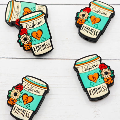 Caffeine & Kindness Focal Beads