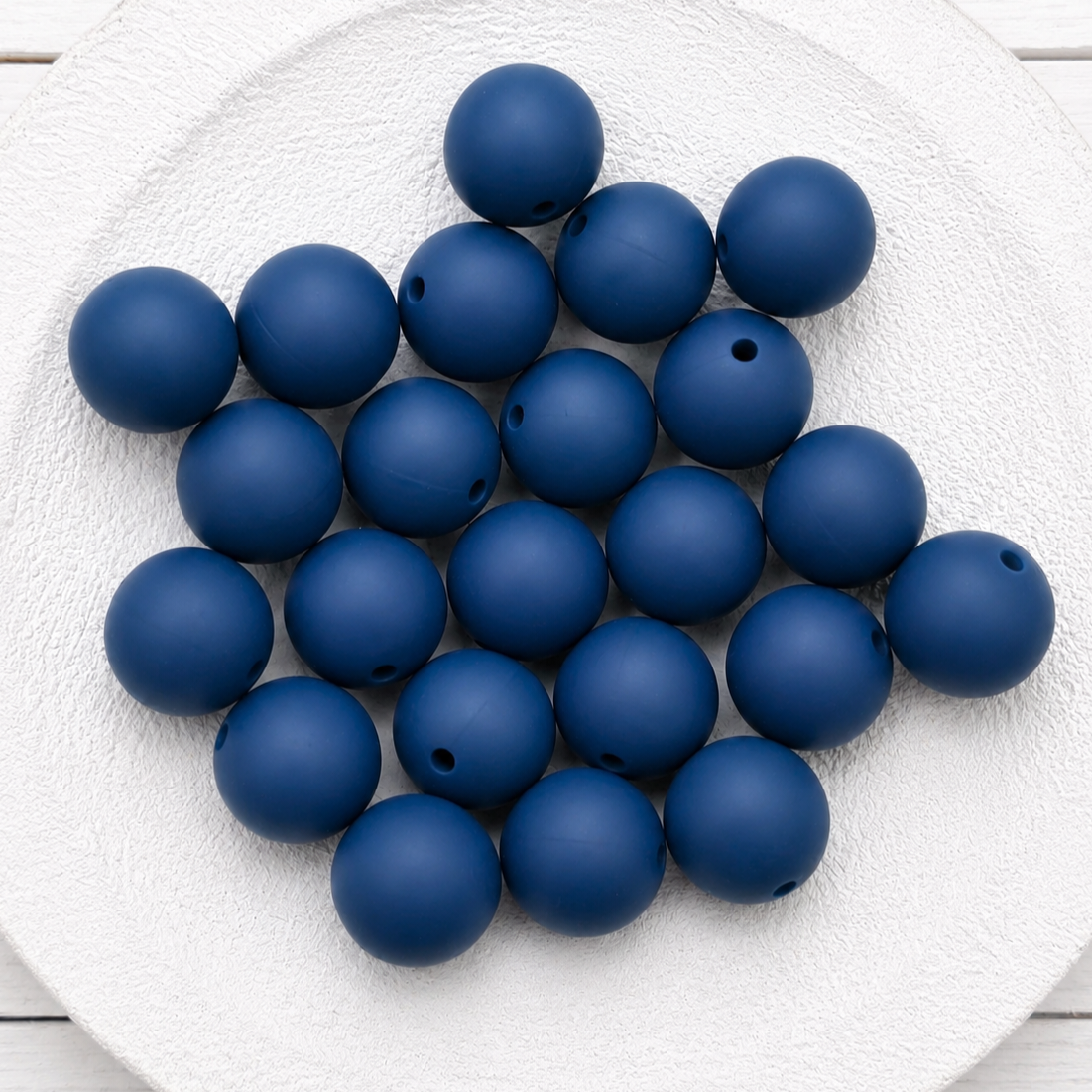 15mm Blue Beads