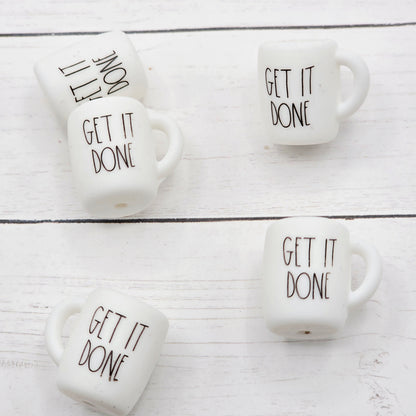 Get It Done Coffee Mug Beads