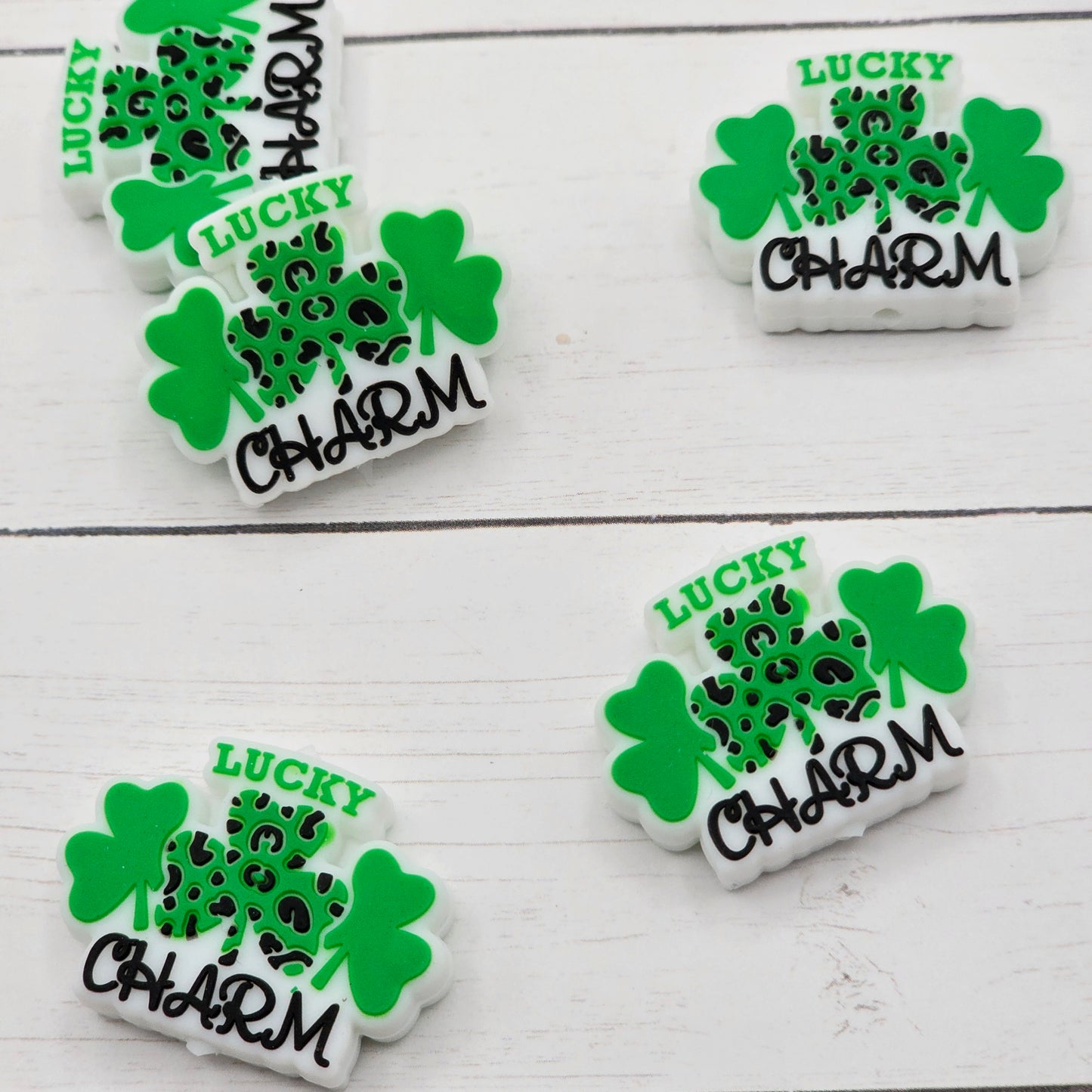 Lucky Charm Silicone Beads