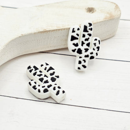 Cactus Cow Focal Beads