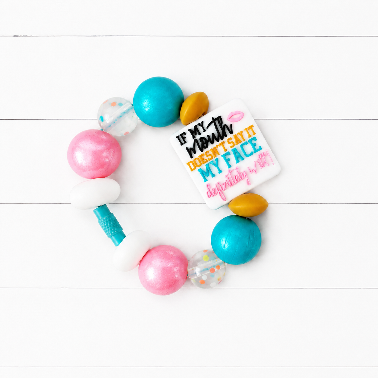 Feeling Mouthy Tumbler Charm