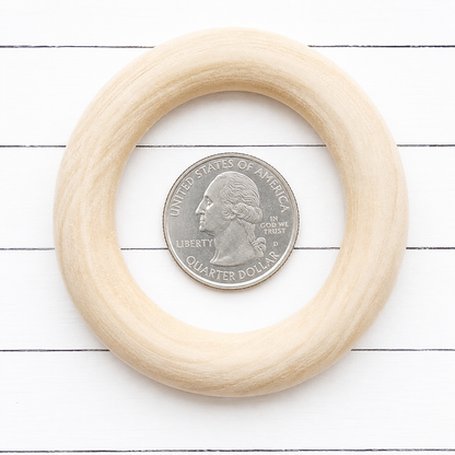 Macrame Wooden Rings 55mm