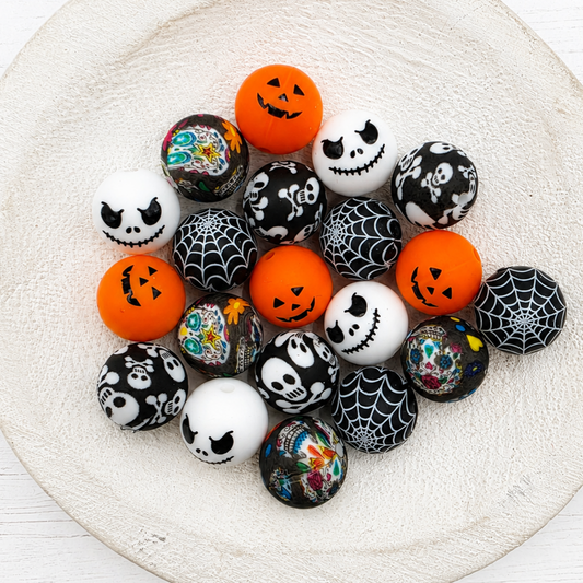 Halloween Silicone Beads