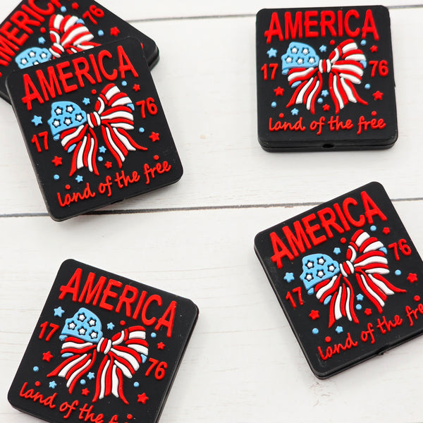 America Focal Beads