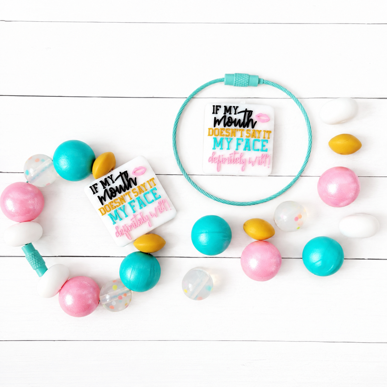 Feeling Mouthy Tumbler Charm Kit