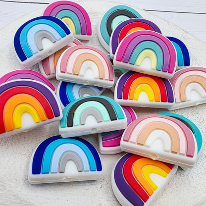 Rainbow Focal Beads