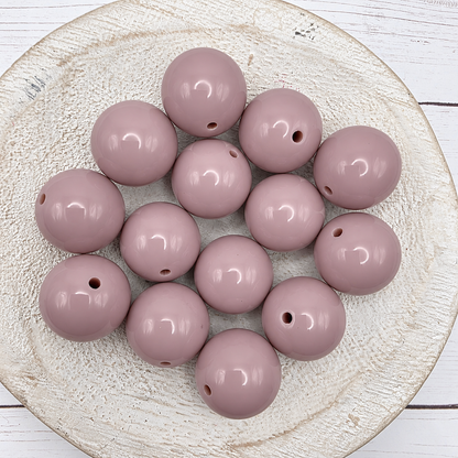 20mm Solid Color Beads