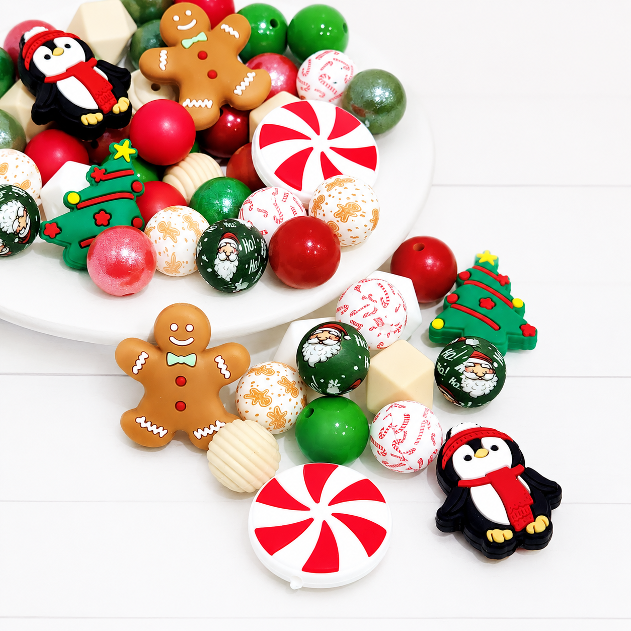 Candy Cane Lane Bead Mix