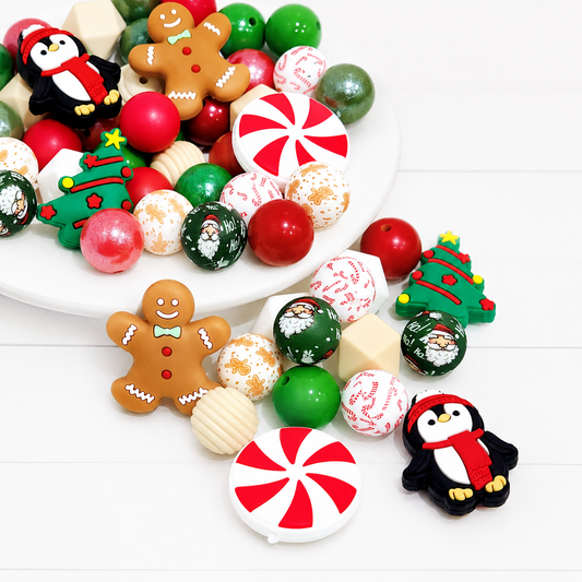 Candy Cane Lane Bead Mix