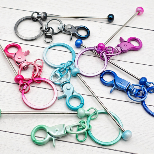 Ombre Beadable Keychains