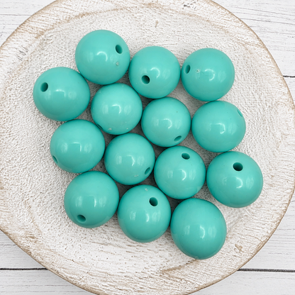 20mm Solid Color Beads