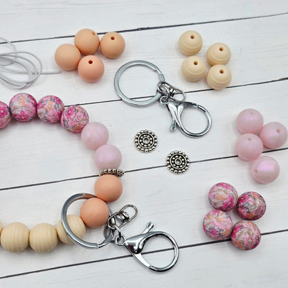 Pink Petal Wristlet DIY Kit