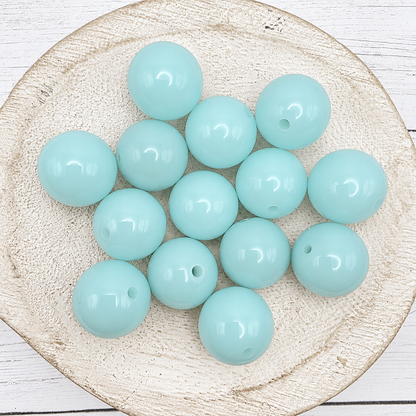 20mm Solid Color Beads