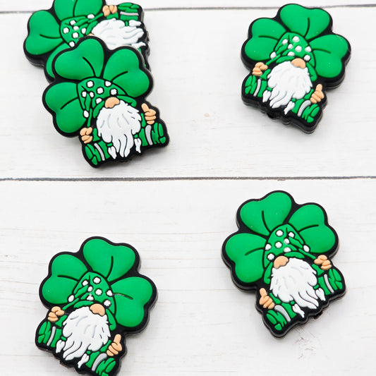 Clover Gnome Focal  Beads