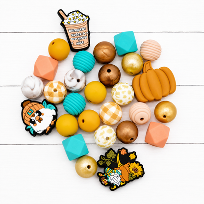 Pumpkin Pie Bead Mix