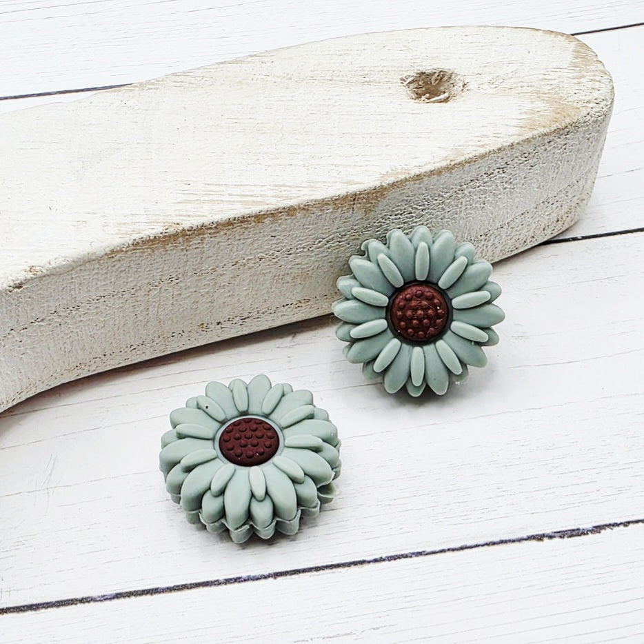 20mm Daisy Flower Bead