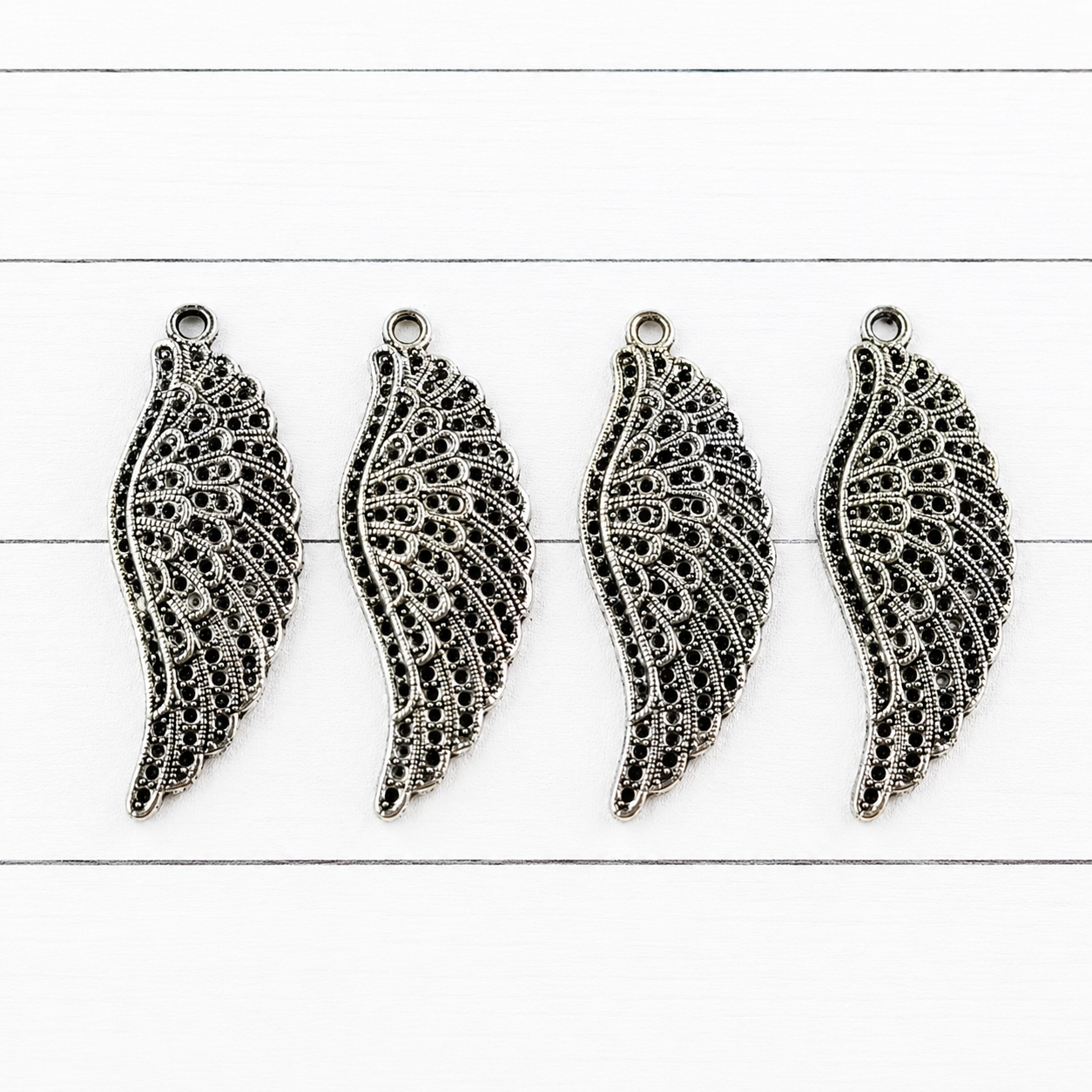 Large Angel Wing Charms